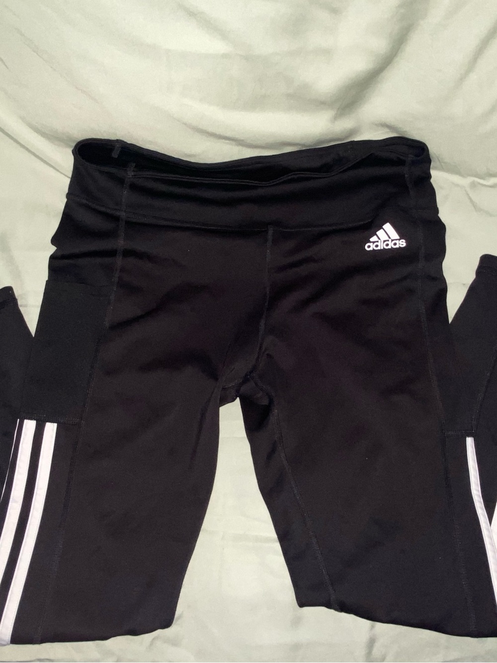 Adidas Women’s Black Athletic Leggings Size L